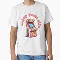 Retro Arcade Cabinet Classic T-Shirt by ploen kongsuwan