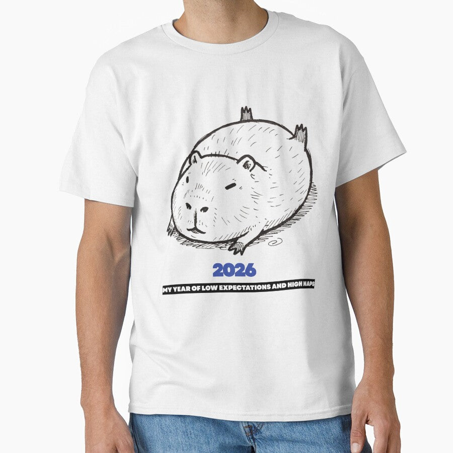 Capybara Nap Club: Professional Chiller 2026 by Vantage Print Co.