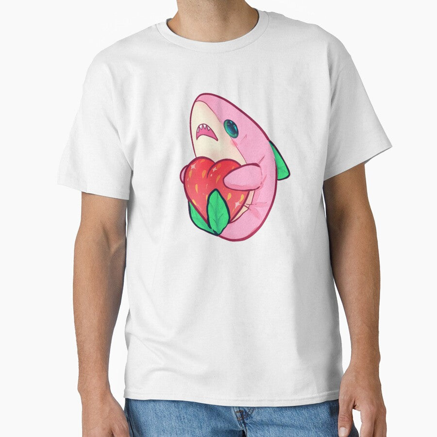 Strawberry shark by viaellemoondust