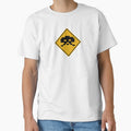 Pixelised Invader 02 Silhouette Road Sign by Dalekboy
