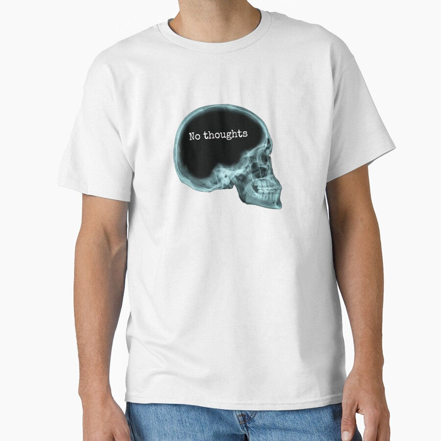 No Thoughts Head Empty Medical Skull X-Ray by Coon & Momo