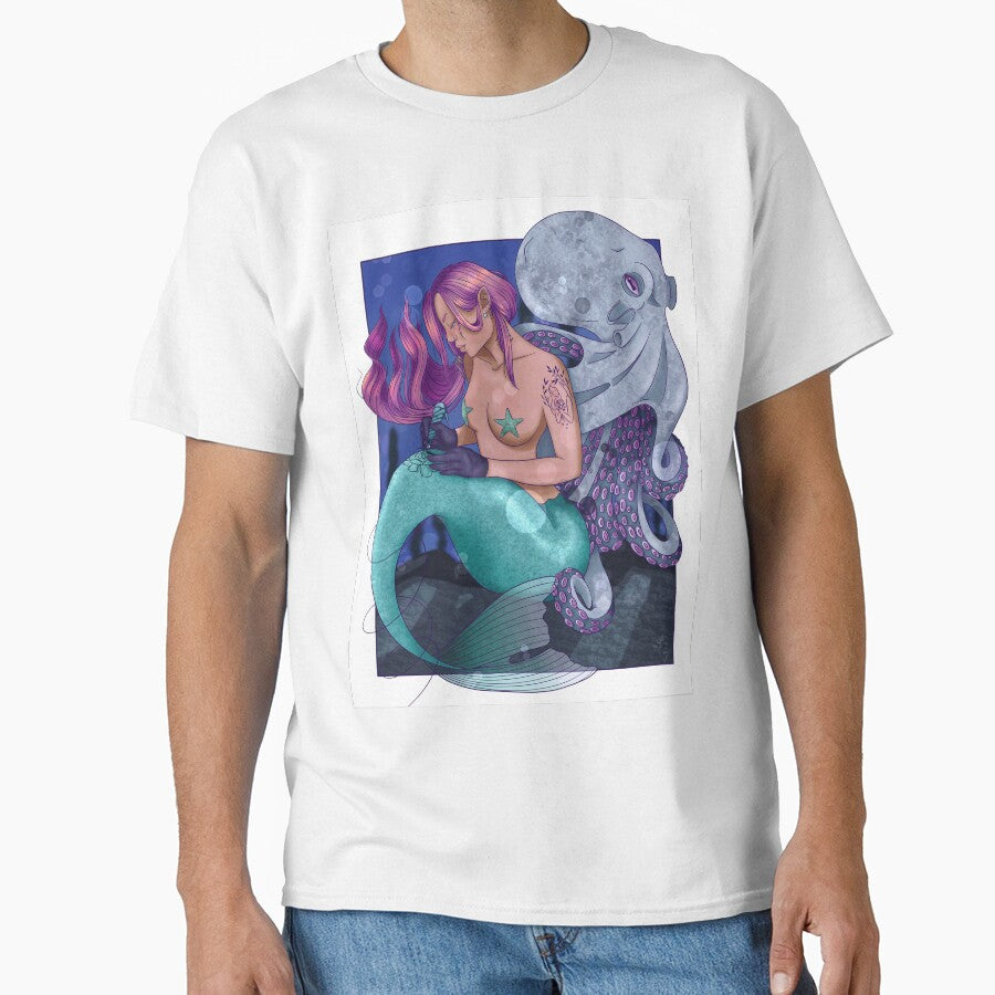 Mermaid Tattoo Artist by GalaxyPingu