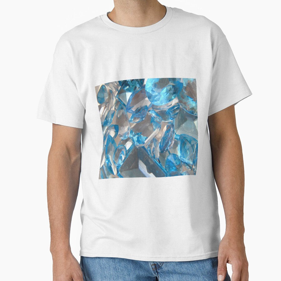 blue gemstone by Stephanie  Skeem