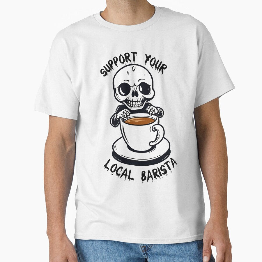 Support Your Local Barista - Coffee Shop Gift by tinytwist