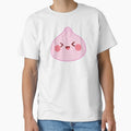 Pink squishy Dumpling – Cute Kawaii Food Character Design by EmeraldeaArt