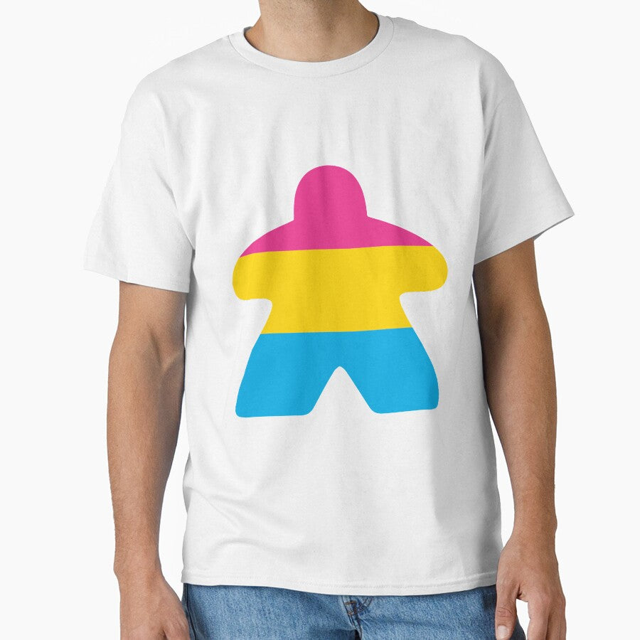 Pansexual Pride Flag Meeple by BeamGeeks