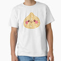 Kawaii Golden Glitter Squishy Dumpling – Cute Food Character Design by EmeraldeaArt