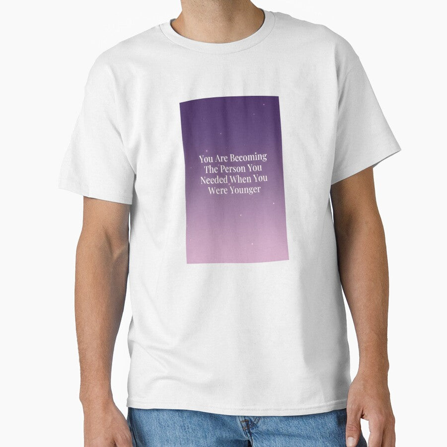 Becoming The Person You Need - Dreamy Ombre Art by KrovusLab