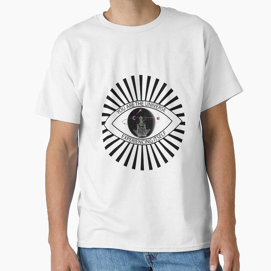 You are the universe experiencing itself - spiritual quotes universe by Vivid-wear