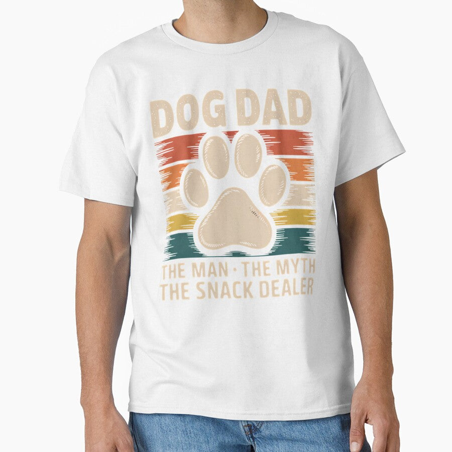 Dog Dad - The Man The Myth The Snack Dealer - Premium for dog Lovers by BrionnaDani