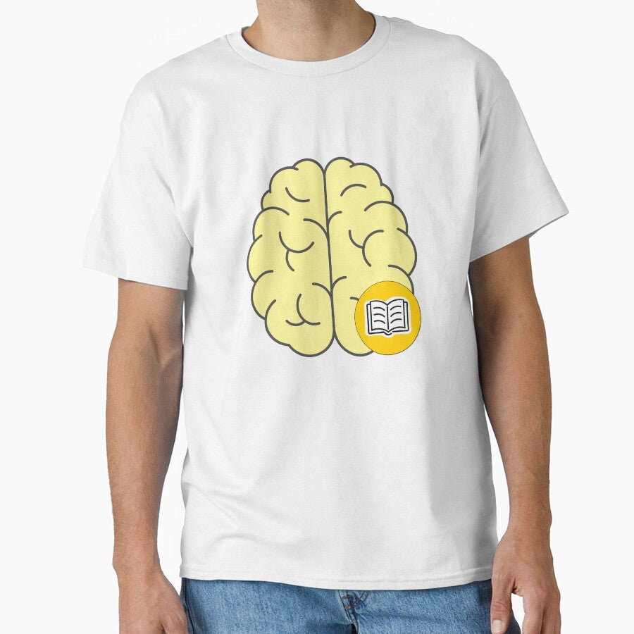 Brain Loves Books (Yellow) by andmarstan