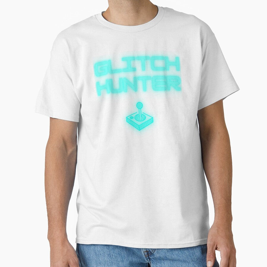 Glitch Hunter – Neon Cyber Gaming Icon Design by PHRASEandSTYLE
