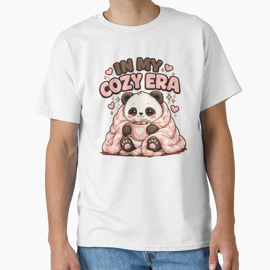 In My Cozy Era | Cute Panda Aesthetic Design by Lovestickerco