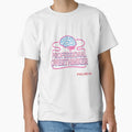 Professional Overthinker | Neon Brain Art | Anxiety Humor Vaporwave Gift by PXLHDVP