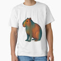 Zen Stripes: The Capybara Spirit by Capybarastore_77
