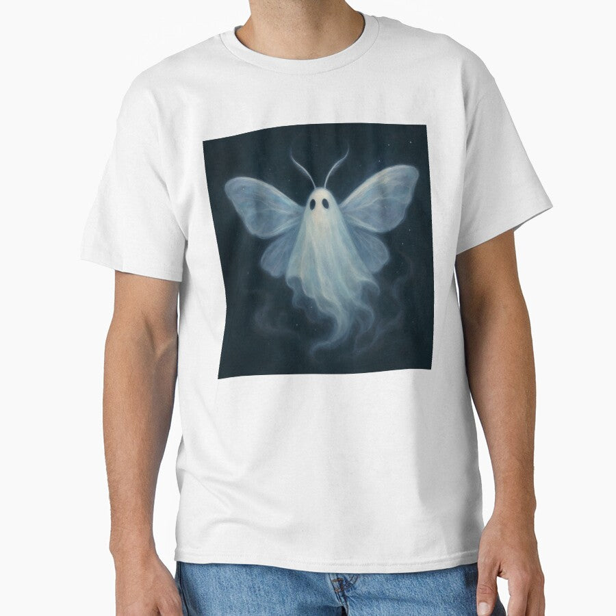 Ghost Moth – Ethereal Halloween Spirit by Zee's Whimsical Wonders