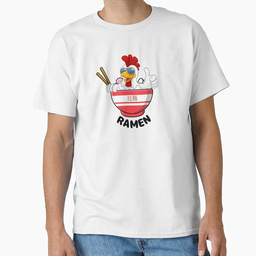 chicken ramen noodles bowl funny by Pride-Casuals