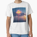 Jellyfish Floating Over Ocean by Rtymer