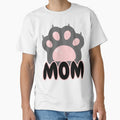 Cat/Dog Mom Cute Minimalist Text Design : Perfect for Proud Pet Lovers by AlienTechs