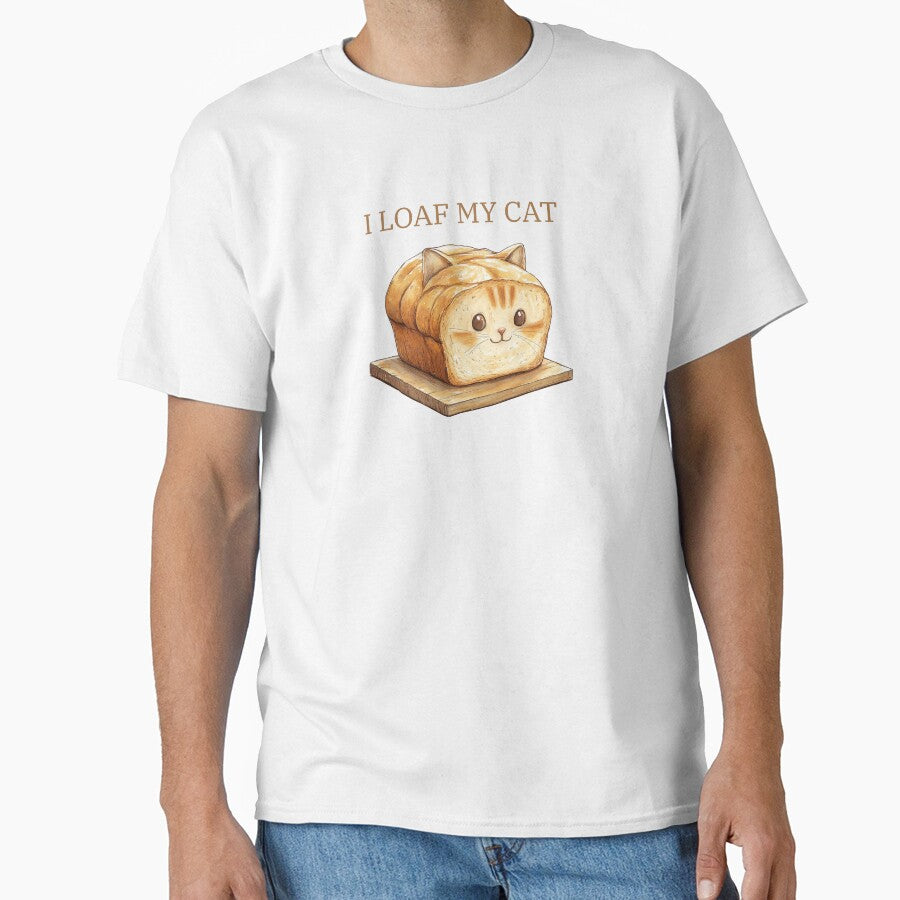 I Loaf My Cat Funny by Harmonick-Tees