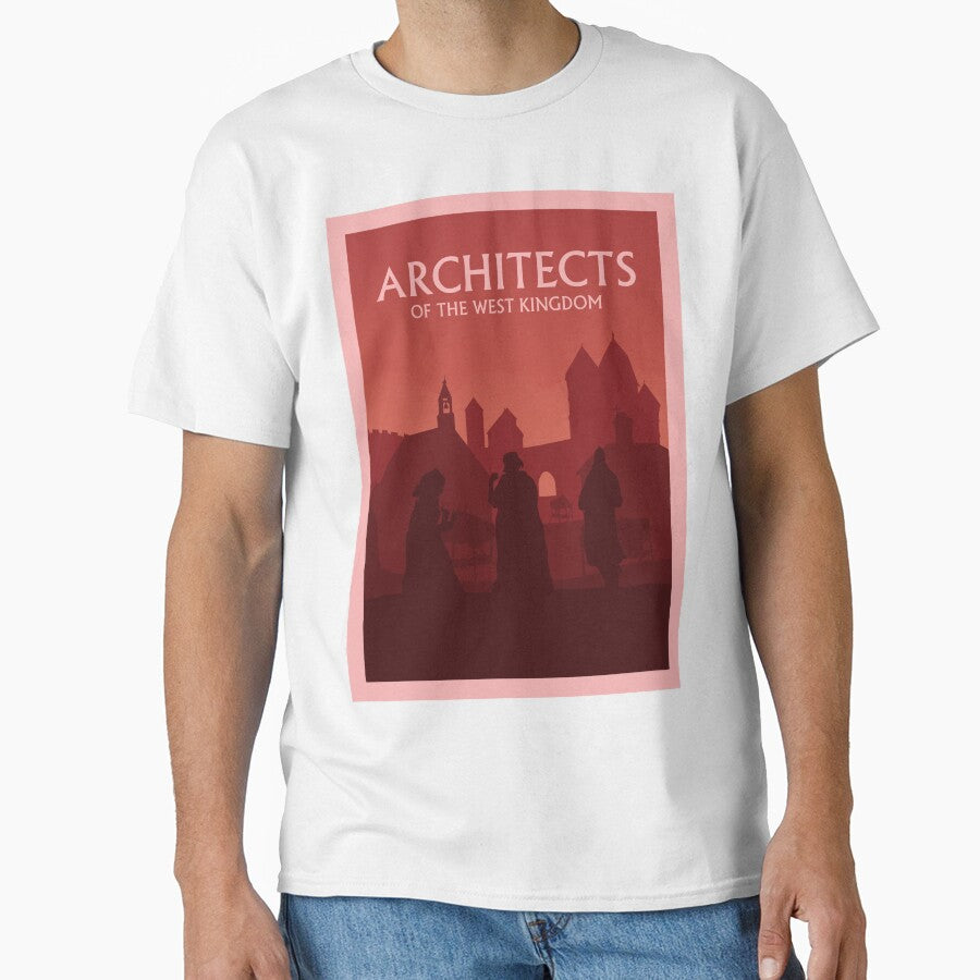 Architects of the West Kingdom - Board Games - Minimalist Travel Poster Style - Board Game Art by MeepleDesign