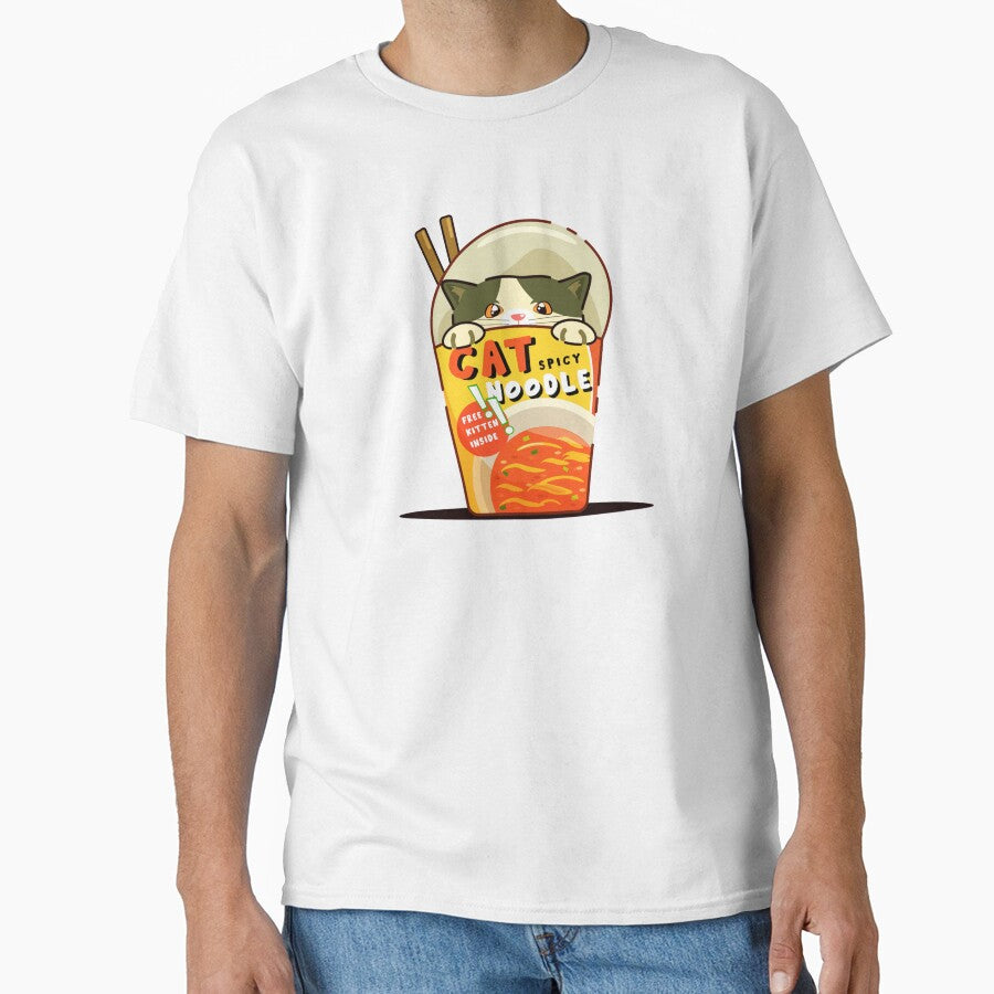 Spicy Instant Noodle Kitten Surprise by RunicRoselle