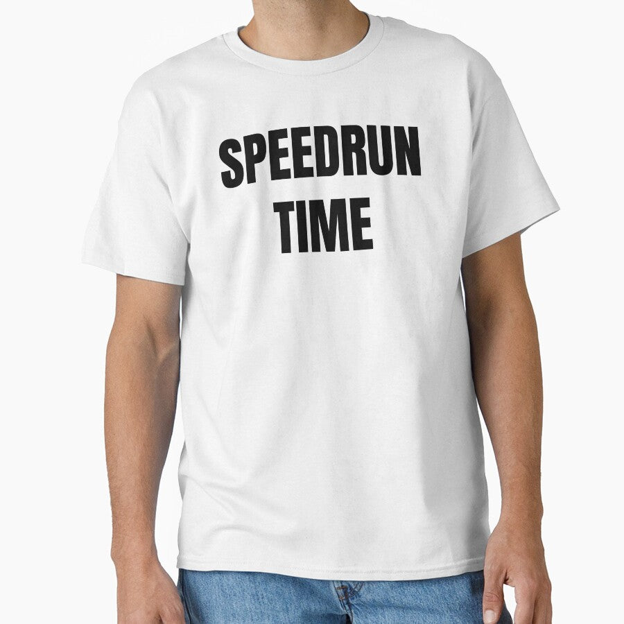 Speedrun Time – Bold Gamer Statement Text by PHRASEandSTYLE