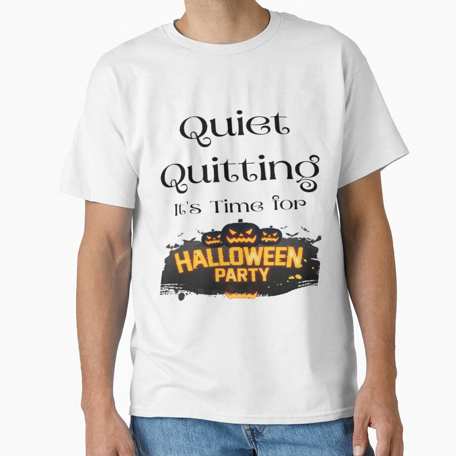 trendy funny Quiet Quitting its time for halloween by Cameron Carter