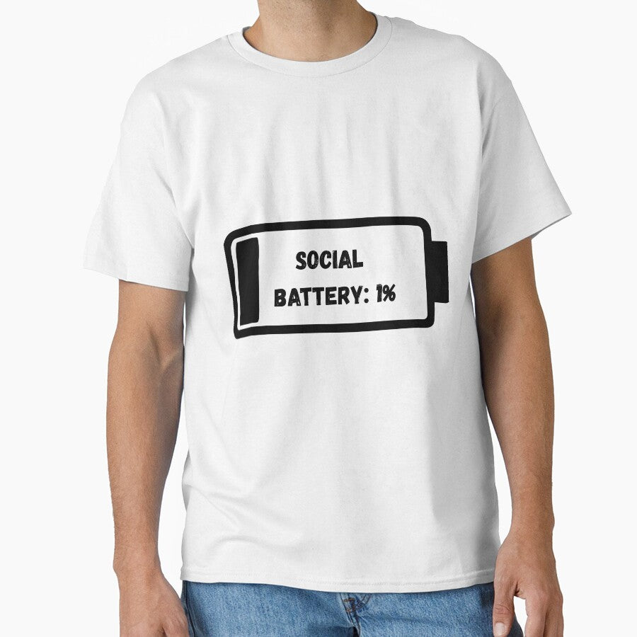 Social Battery: 1% by lazycreationaaa