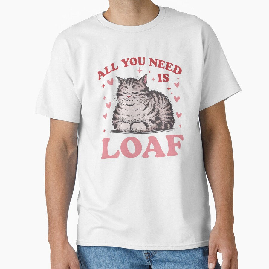 All You Need Is Loaf – Vintage Valentine's Day Cat by Snifferius