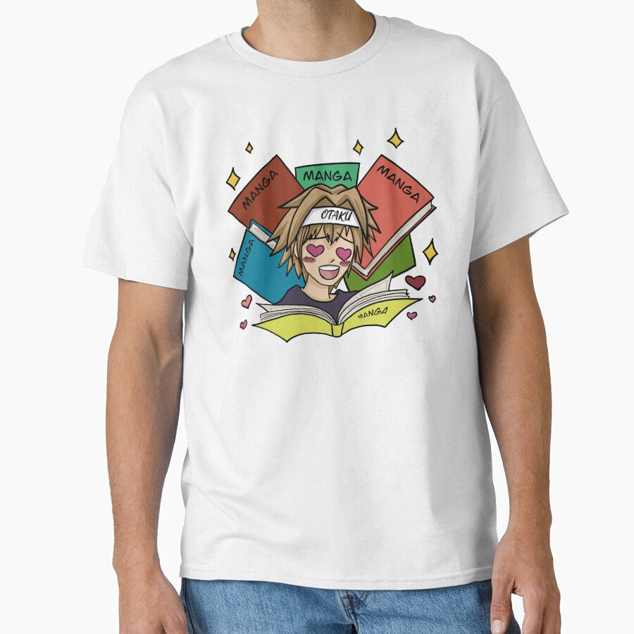 Manga otaku guy by BunNcurry