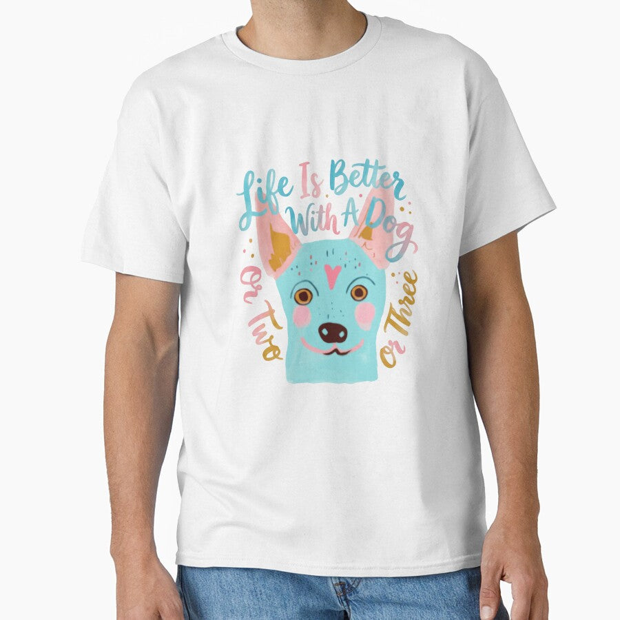 Life Is Better With A Dog Or Two Or Three Multiple Dog Owner by RetroMini2026