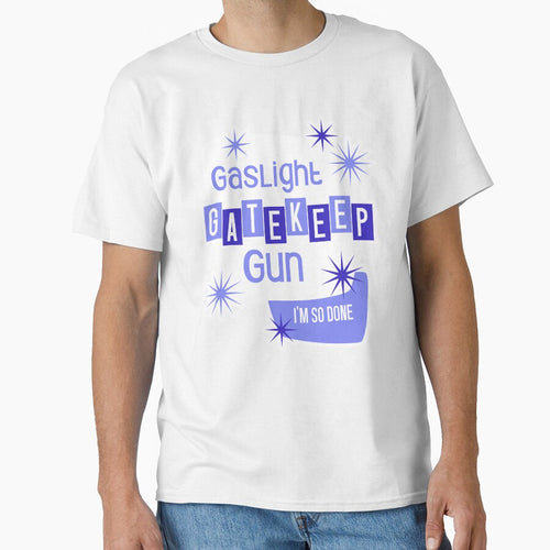 50's Blue Gaslight, Gatekeep, Gun by ShortcakeSketch