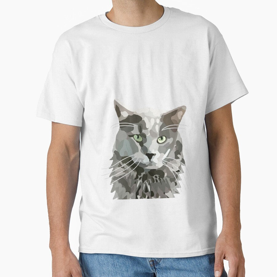 long haired cat by Mekredez