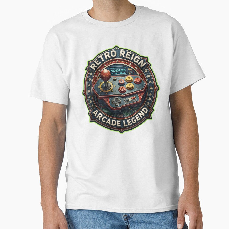 Retro Reign Arcade Legend by AlphaTeez