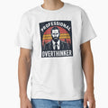 Professional Overthinker - Retro Sunset Business Man by LittleDreamInk