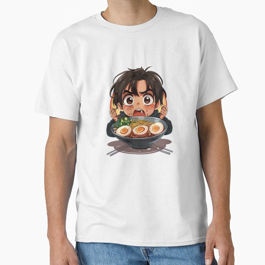 Eating Spicy Ramen Bowl by PCGDrawing