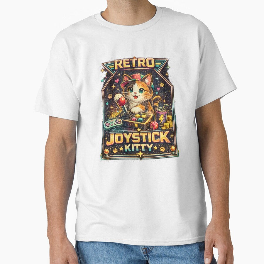 Retro Pixel Cat Arcade Joystick Club by KinLost