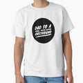 Dad To A Small, Pasta Eating Greyhound - White by DoggoneTees