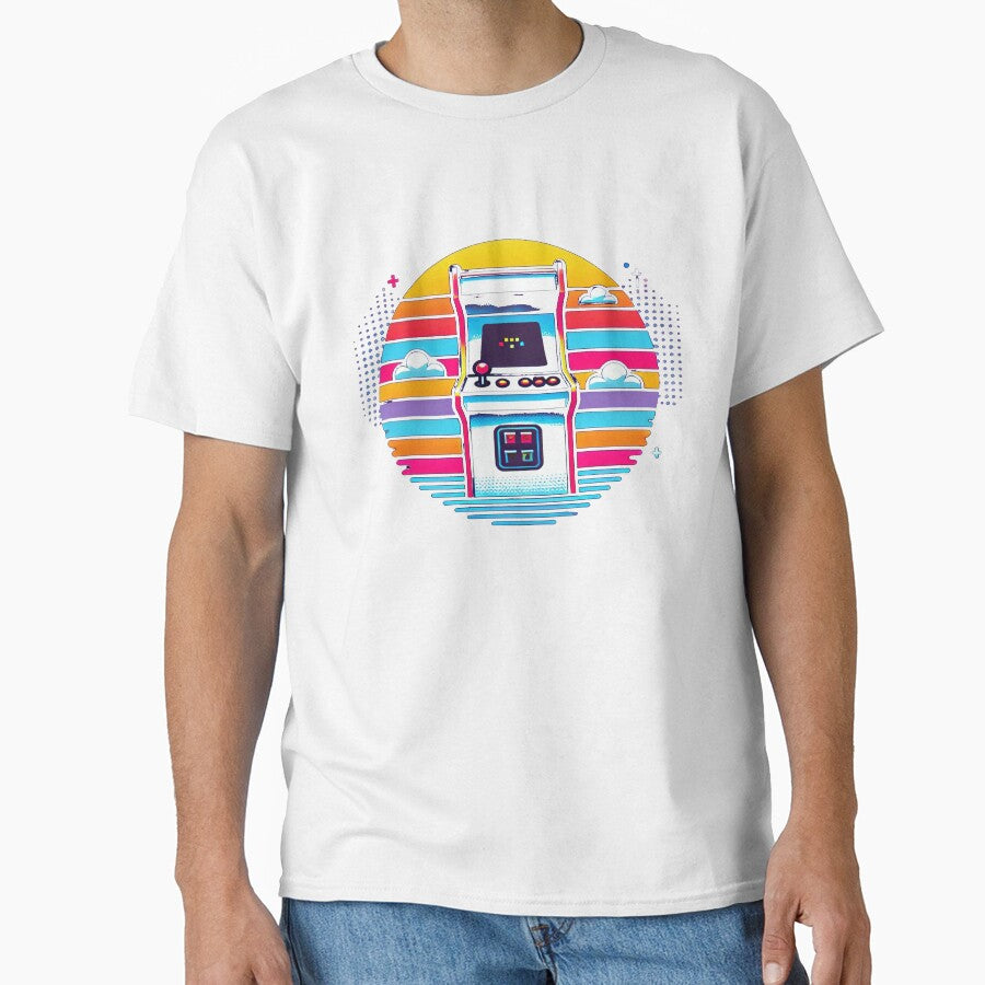 Vintage 80s Arcade Machine by Genady