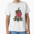 Strawberry Traditional Tattoo by Jahaziel Sandoval