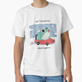 Frog In Car (No Thoughts Head Empty) by snugglegoblin