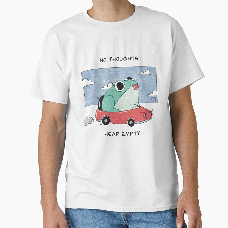Frog In Car (No Thoughts Head Empty) by snugglegoblin