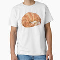 Ginger Orange Croissant Cat by Deborah Camp
