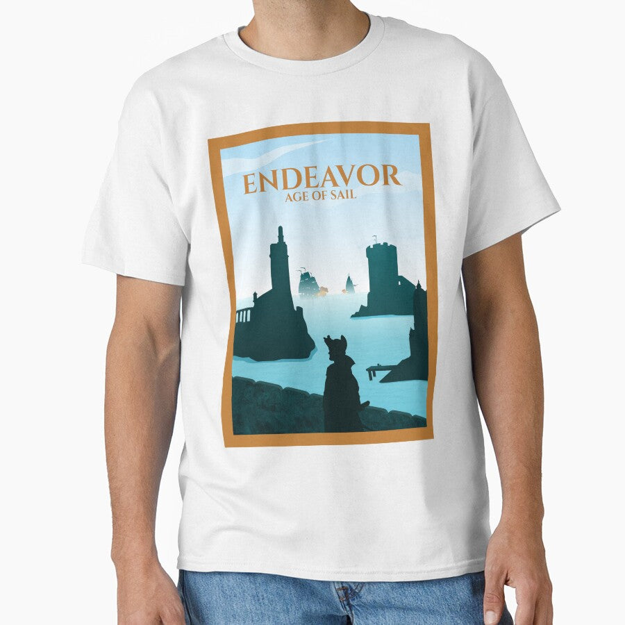 Endeavor Age of Sail - Board Games - Minimalist Travel Poster Style - Board Game Art by MeepleDesign