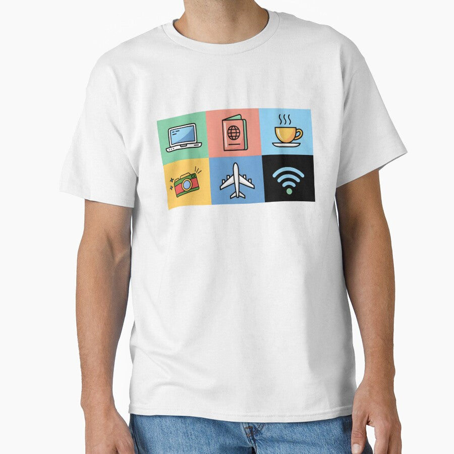 Digital Nomad Essentials – Global Travel Icons by 404wearpl