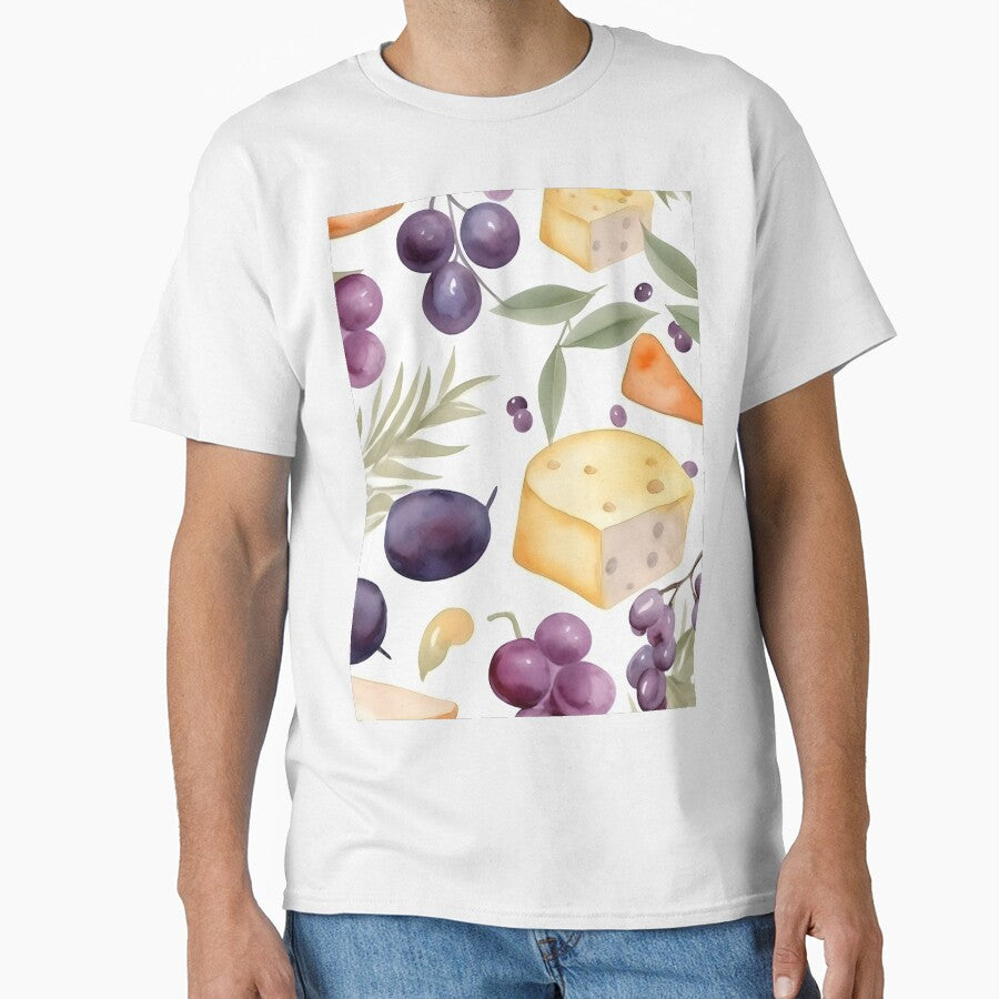 Wine and Cheese Water Color 1 by FantasyRealmOP