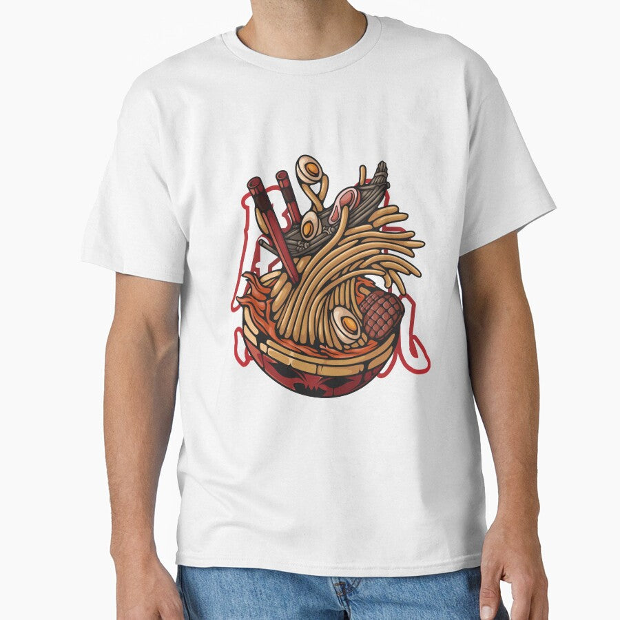 Rampage Spicy Ramen T-Shirt by SanXaloonk