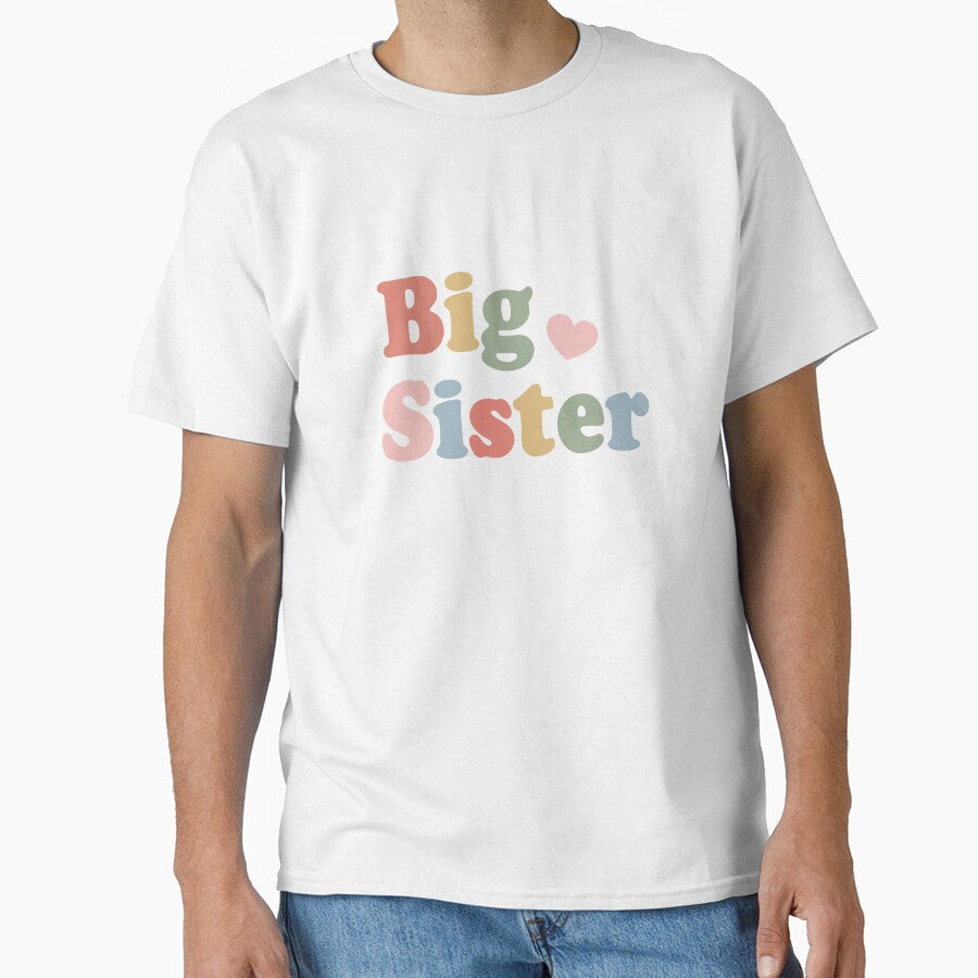 Big Sister Lil Sister Summer Announcement Cute Shower by XuanhieuBp