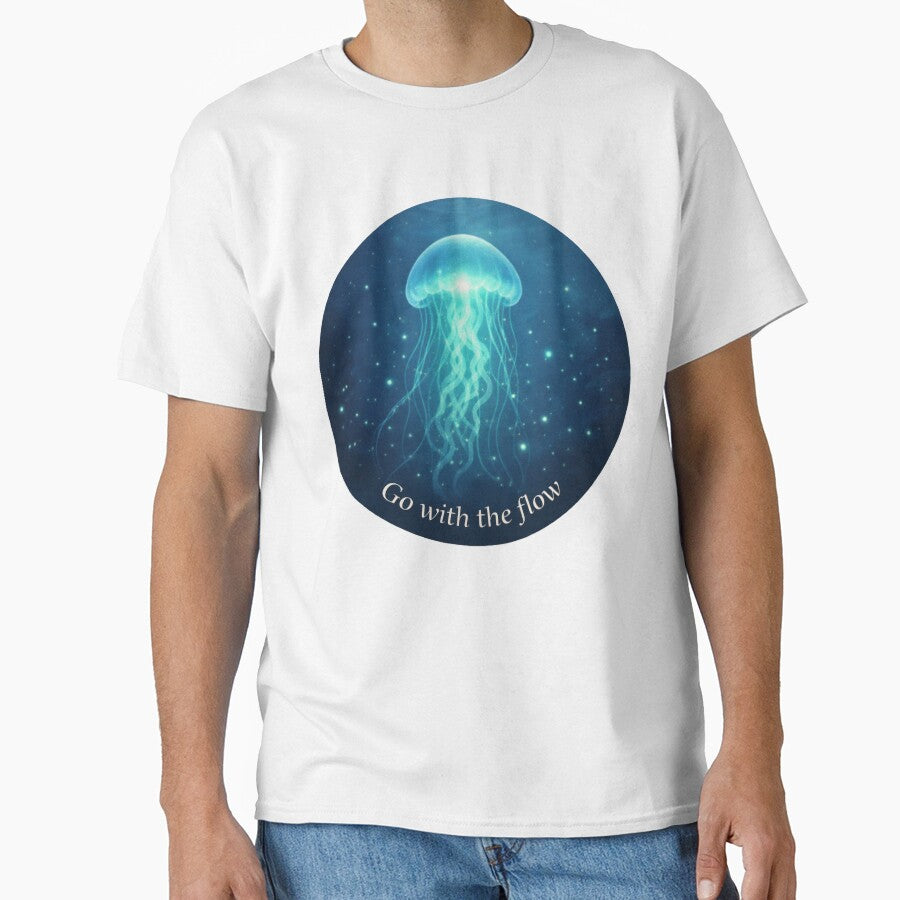 Go With the Flow – Ocean Glow by MIArt Studio